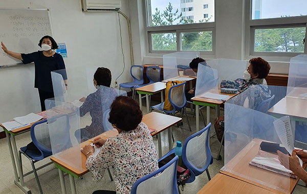 관내기관 성인문해교육지원사업 사진